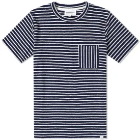 Norse Projects Niels Pocket TeeDark Navy