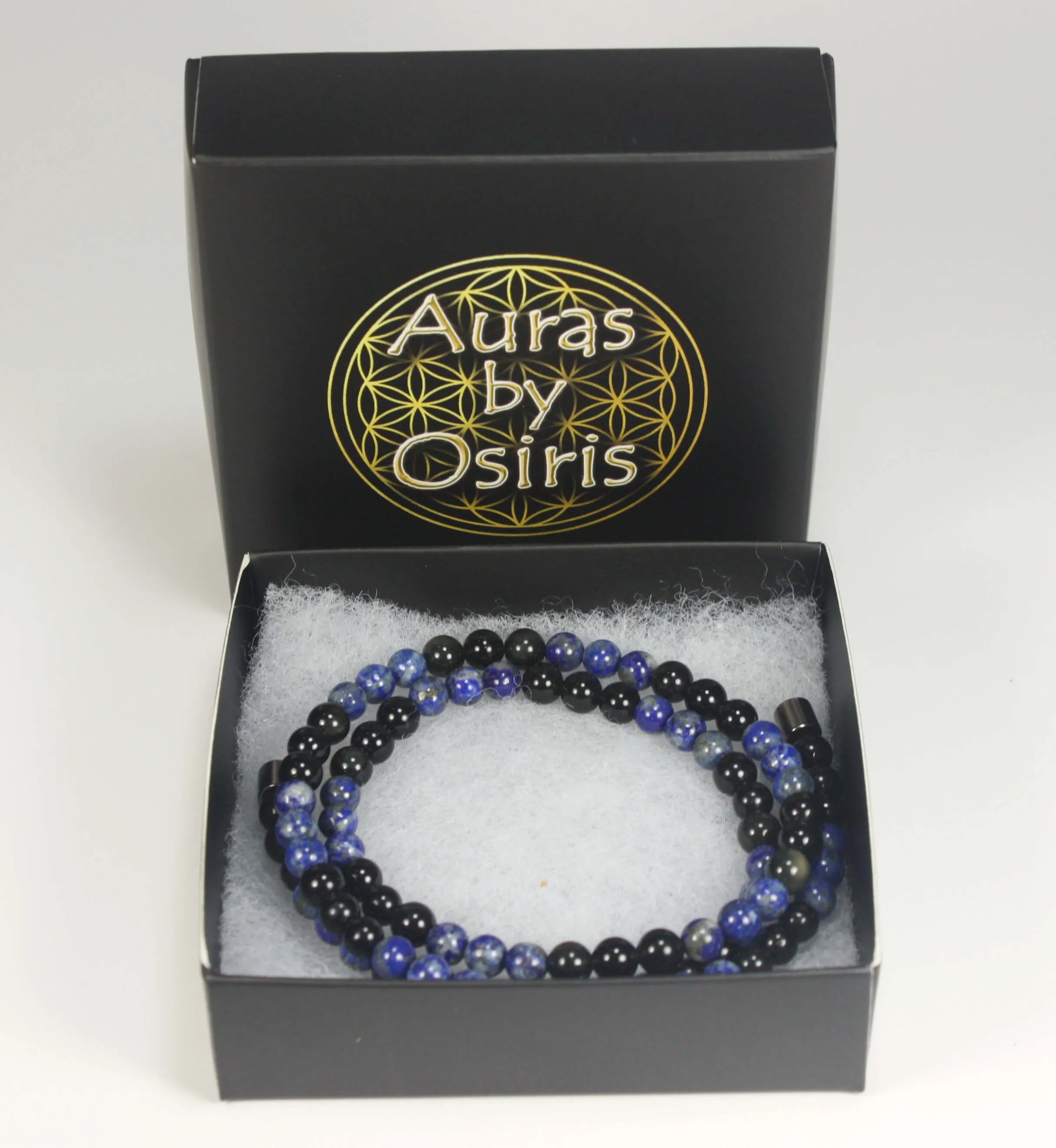 Obsidian & Lapis Lazuli Necklace