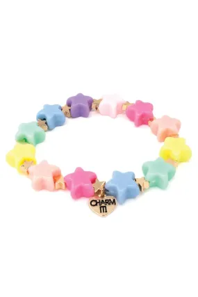 Pastel Star Stretch Bracelet