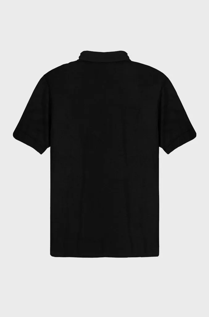 Polera Pique Black (Hombre)