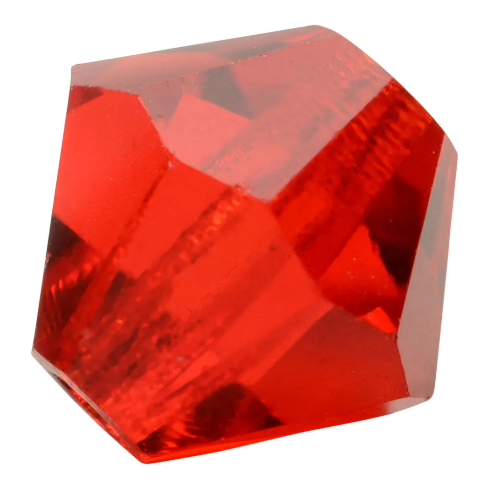 Preciosa Czech Crystal, Bicone Bead 5mm, Light Siam (32 Pieces)