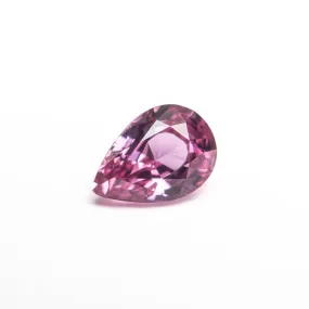 Purple/Pink Brilliant Sapphire - 1.02ct Pear