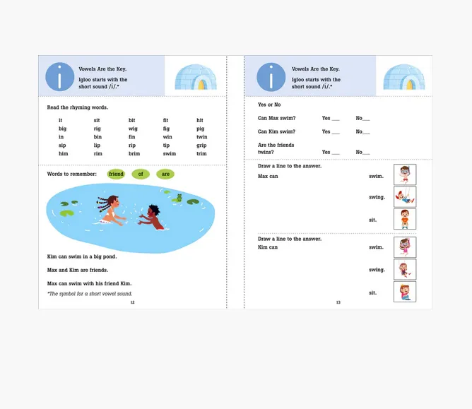 Reading Made Easy: Activity Books