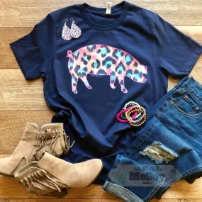 Real McCoy Cheetah Pig Tee