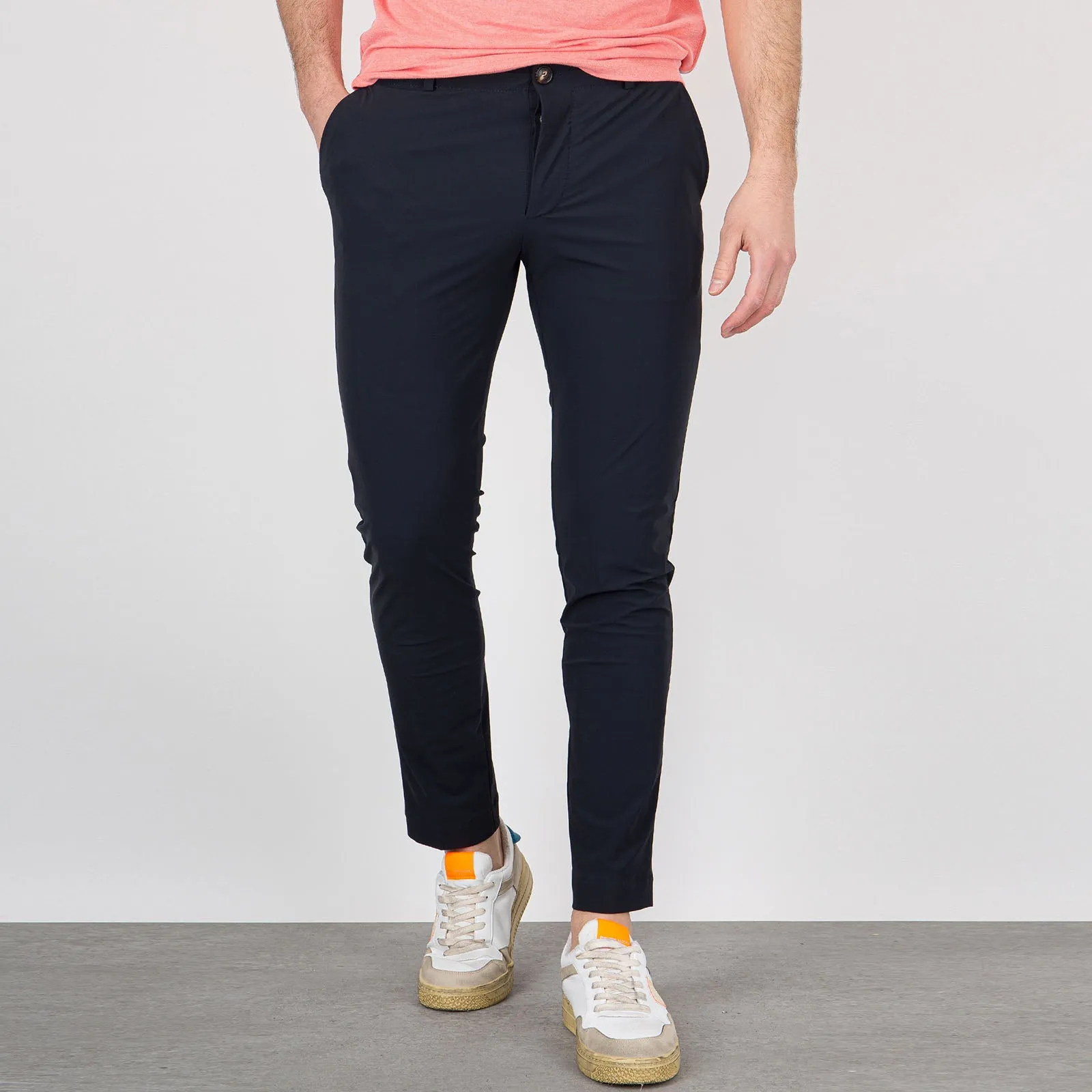 Rrd Pantalone Macro Week End Light Blu Scuro Uomo