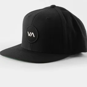 RVCA Patch Snapback Black