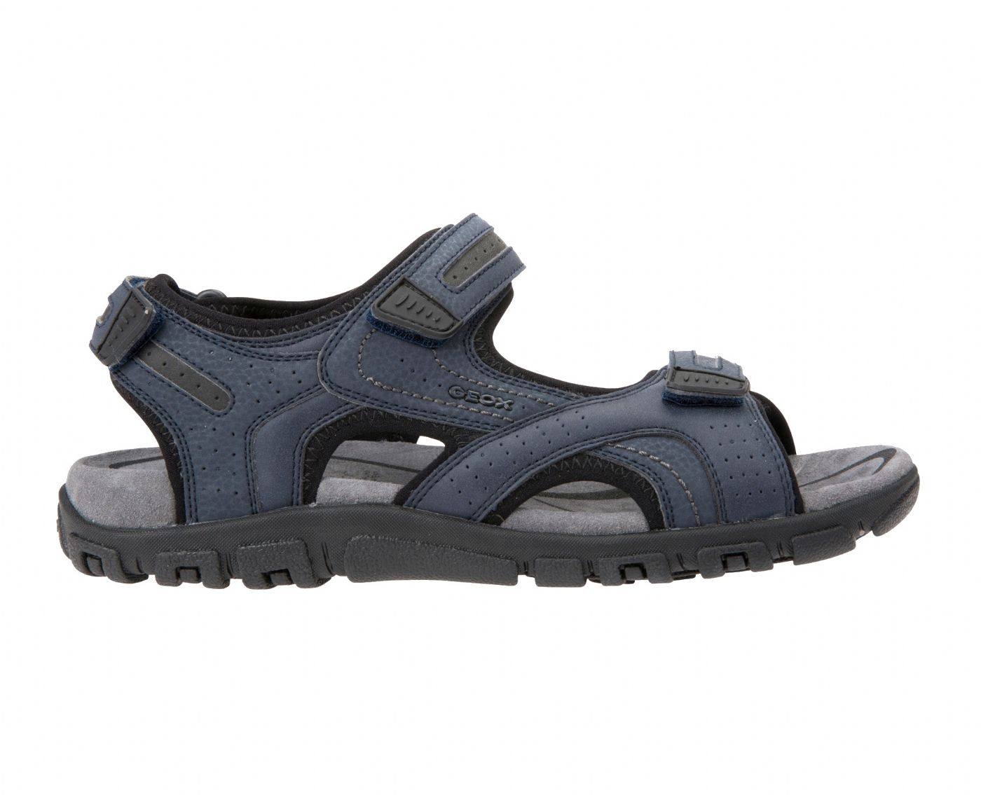 SANDALI GEOX UOMO   U S.STRADA D - VIT.SINT.+DBK   NAVY/DK GREY U8224D 0BC50 C4422