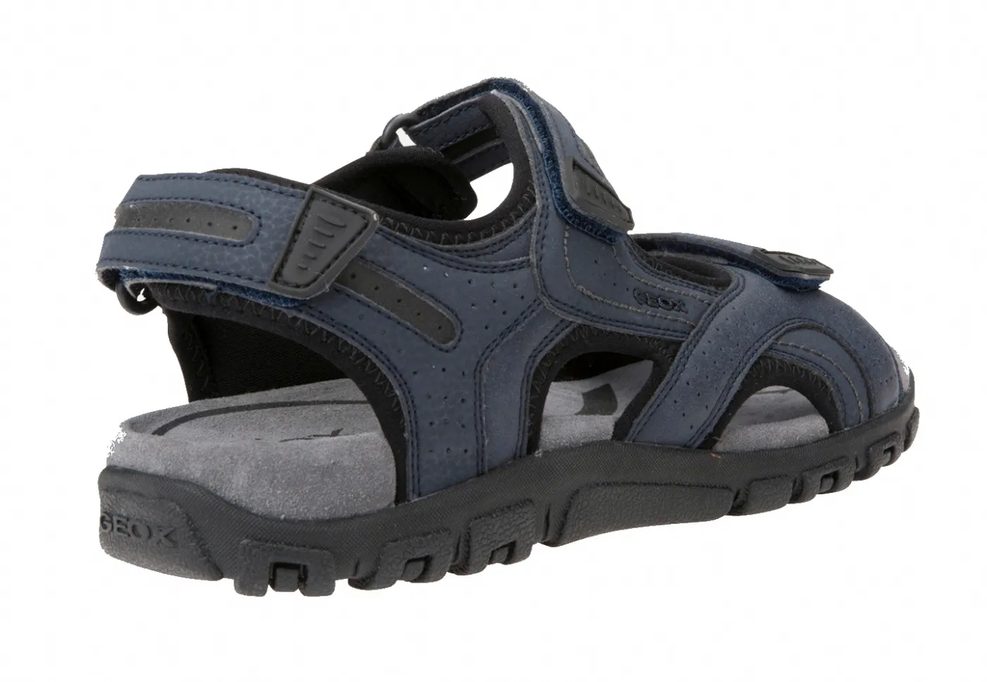 SANDALI GEOX UOMO   U S.STRADA D - VIT.SINT.+DBK   NAVY/DK GREY U8224D 0BC50 C4422