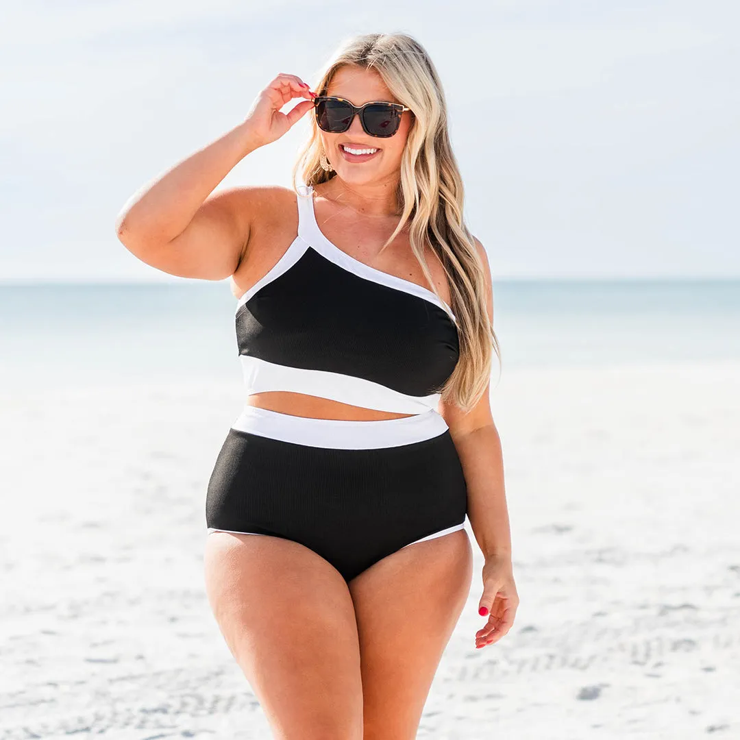 Splash At The Beach Top, Black