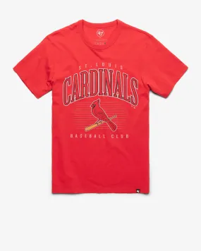 ST. LOUIS CARDINALS COOPERSTOWN DOUBLE HEADER '47 FRANKLIN TEE