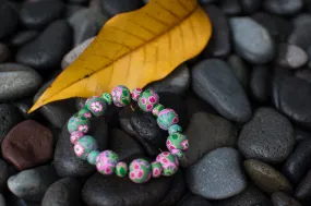 Susanti Large Bead All Clay Bracelet