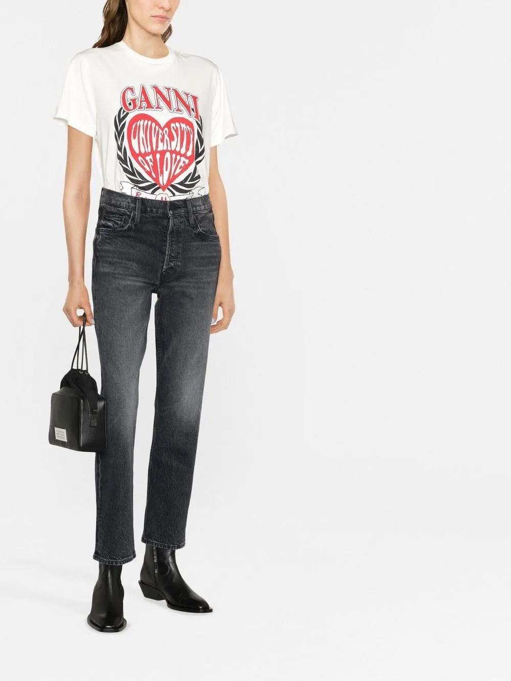 The Tom-Kat high-rise straight-leg jeans