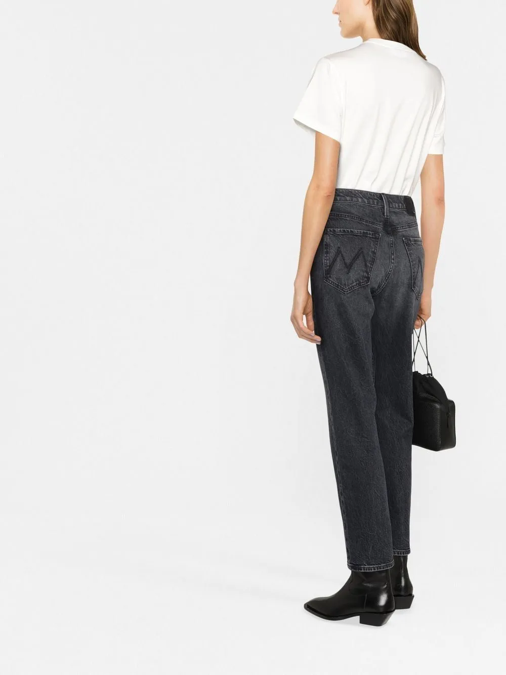 The Tom-Kat high-rise straight-leg jeans