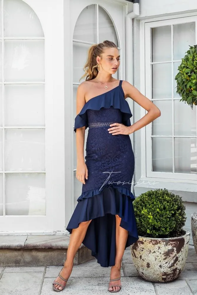 Victoria Dress - Navy