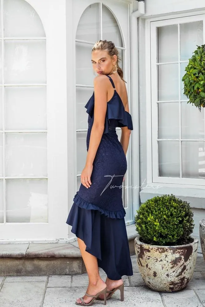 Victoria Dress - Navy