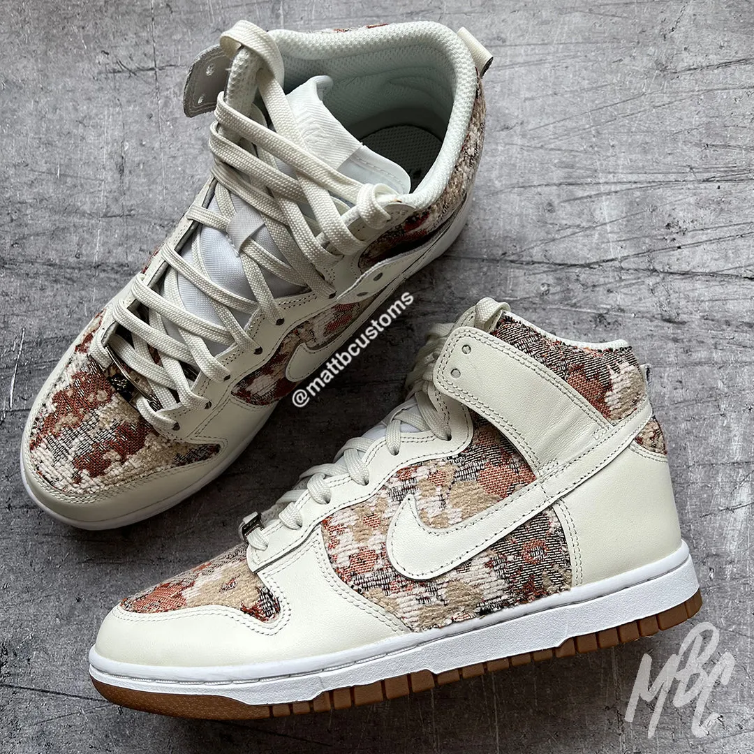 Vintage Carpet - Dunk High Custom