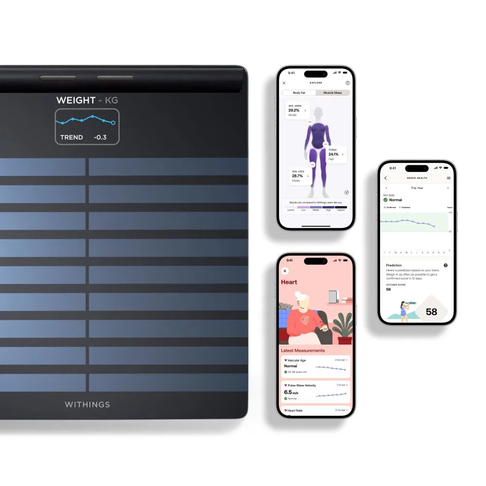 Withings Body Scan Scale (Black)