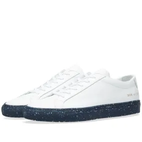 Woman by Common Projects Achilles Low Confetti SoleWhite & Navy